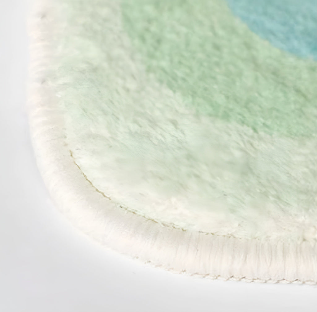 Pastel Cloud Indoor Area Rug - Modern Minimalist