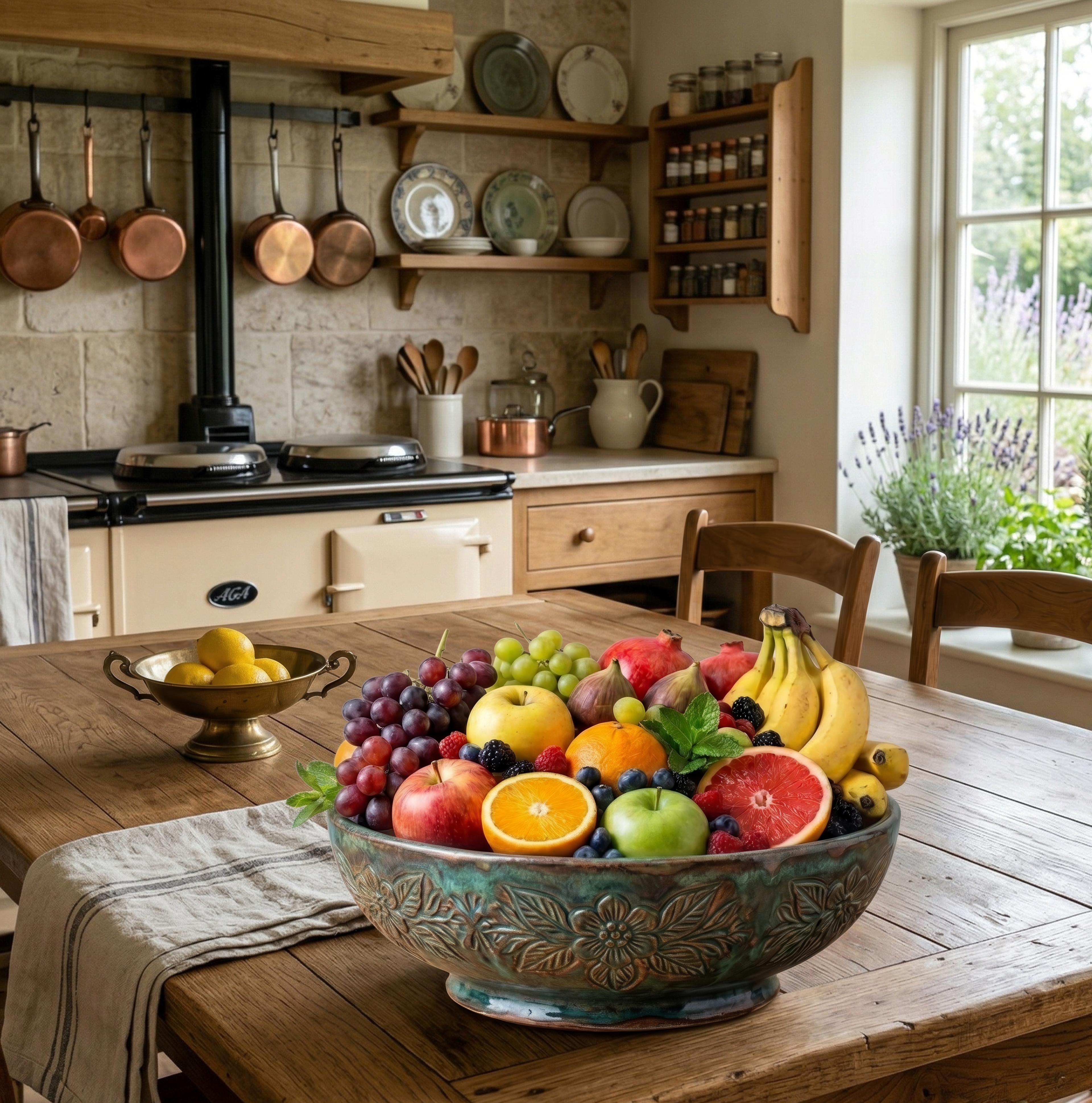 Handcrafted Decorative Fruit Bowl